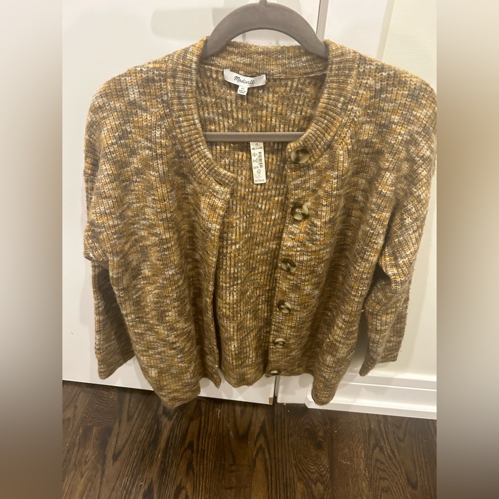 Madewell cardigan, NWT